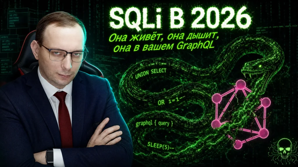 SQLi в 2026: она живёт, она дышит, она в вашем GraphQL