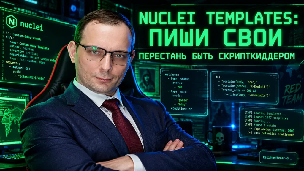 Nuclei templates: пиши свои, перестань быть скриптокиддером