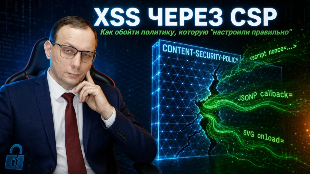 XSS через CSP: как обойти политику, которую "настроили правильно"