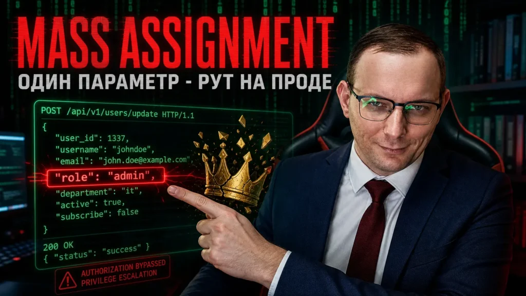 Mass Assignment: один параметр - рут на проде