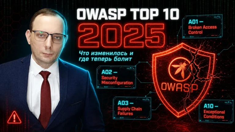 OWASP Top 10 2025: что изменилось и где теперь болит