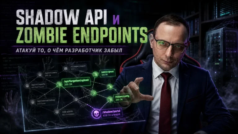 Shadow APIs и Zombie Endpoints: атакуй то, о чём разработчик забыл